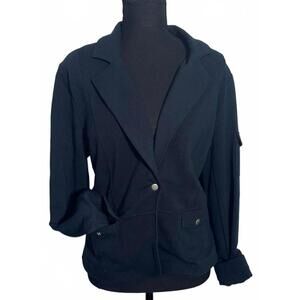 Rafaella Blue Stretch Blazer M